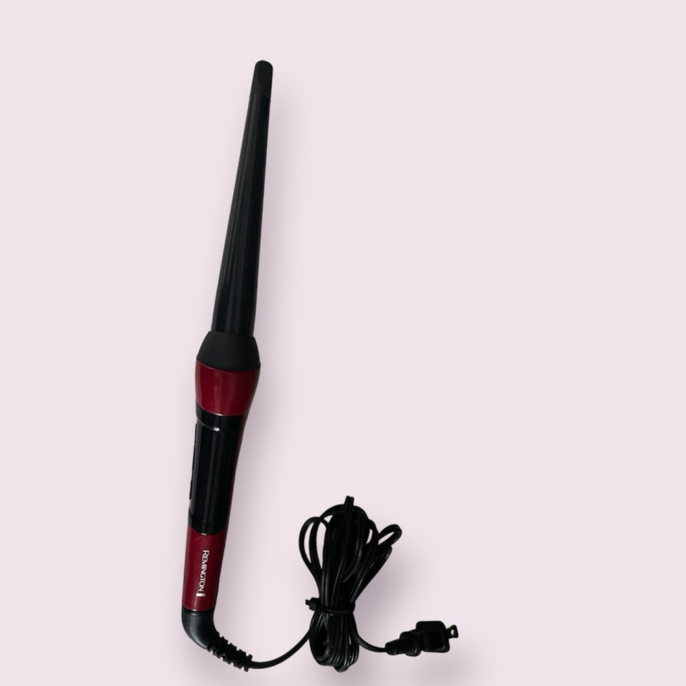 Remington Black Pearl Ceramic Curling Wand w/ Digital Display